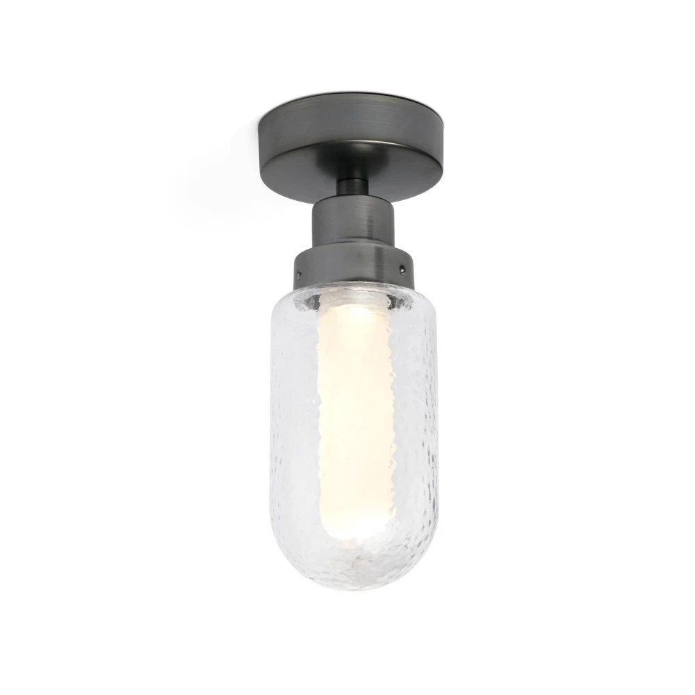 BRUME LED Φωτιστικό Οροφής Μεταλλικό Ανθρακί 3W IP44 - FARO