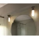 BRUME LED Φωτιστικό Οροφής Μεταλλικό Ανθρακί 3W IP44 - FARO