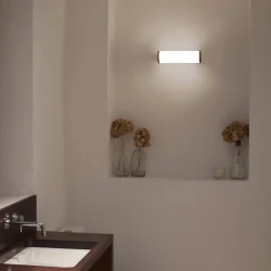 LED Φωτιστικό Μπάνιου Μπρονζέ 9W IP44 DANUBIO 285 - FARO