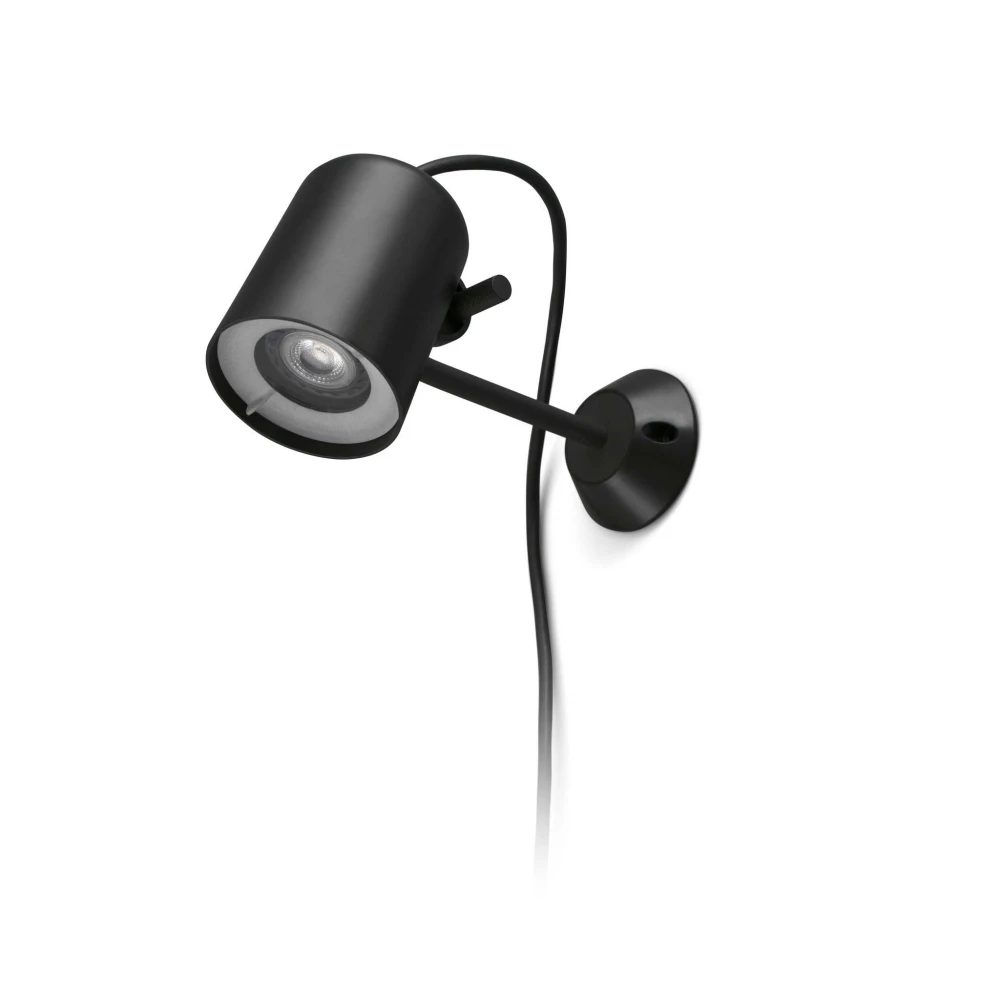 Φωτιστικό Εξωτερικού Χώρου Επίτοιχο / Δαπέδου Με Καρφί  Σε Μαύρο Χρώμα IP65 1x GU10 FLOW - FARO