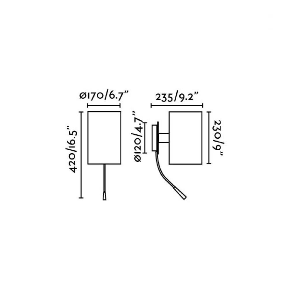 Επιτοίχιο Φωτιστικό Μεταλλικό Σε Μπεζ Χρώμα Και Led Φωτάκι 1xE27 - LED 1W GUADALUPE FARO