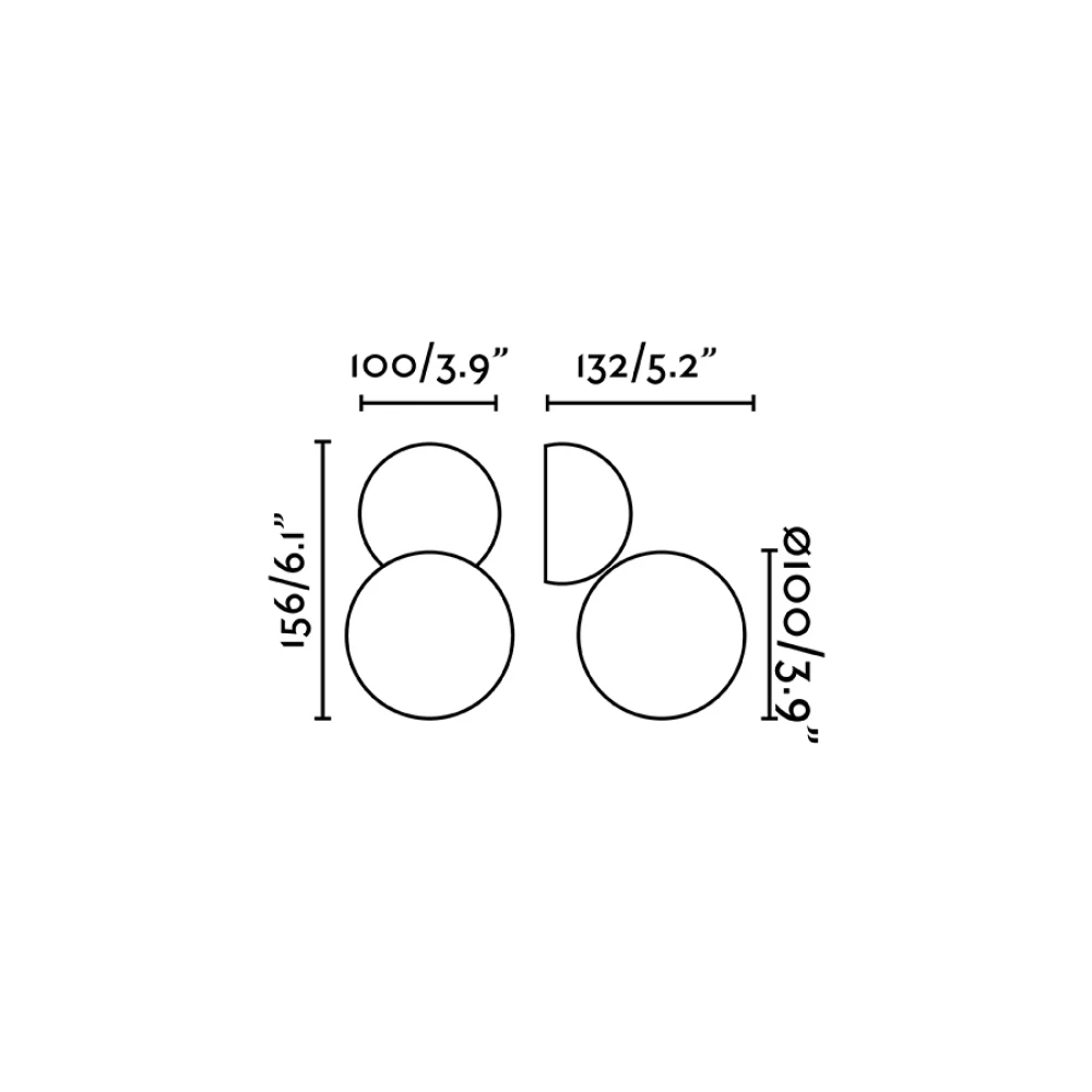 JOY LED Φωτιστικό Τοίχου Σε Μαύρο Χρώμα 3W - FARO