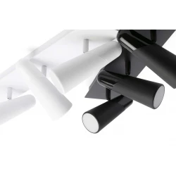 LED Επιτοιχό Φωτιστικό Τρίφωτο Σε Μαύρο Χρώμα 3x4.5W LAO - FARO