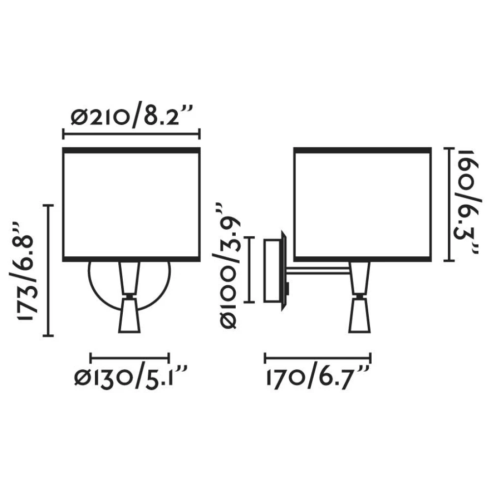 Απλίκα Μαύρη Με Ρατάν Και Φωτιστικό Ανάγνωσης LED 3W 1xE27 MAMBO FARO