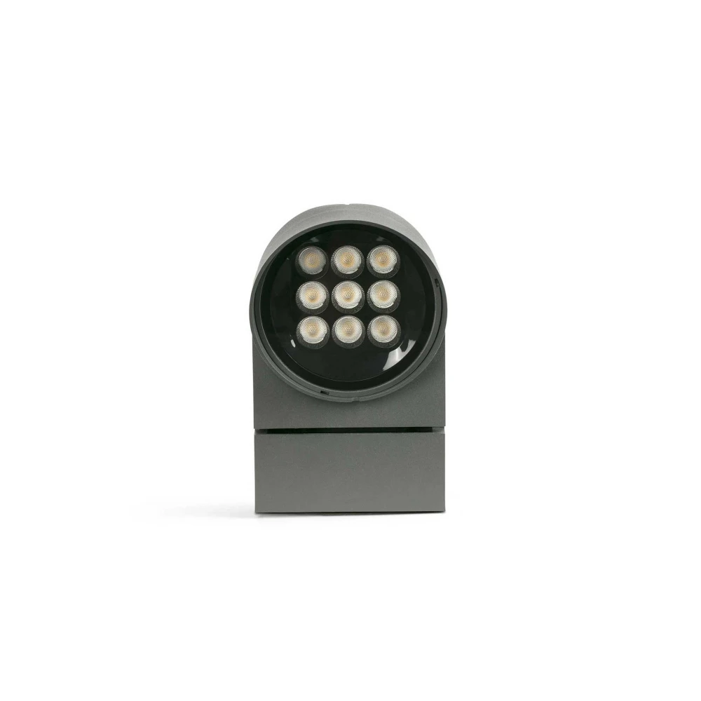 LED Φωτιστικό Εξωτερικού Χώρου Δαπέδου-Τοίχου-Οροφής Σκούρο Γκρι 21W IP65 MUUR 210 - FARO