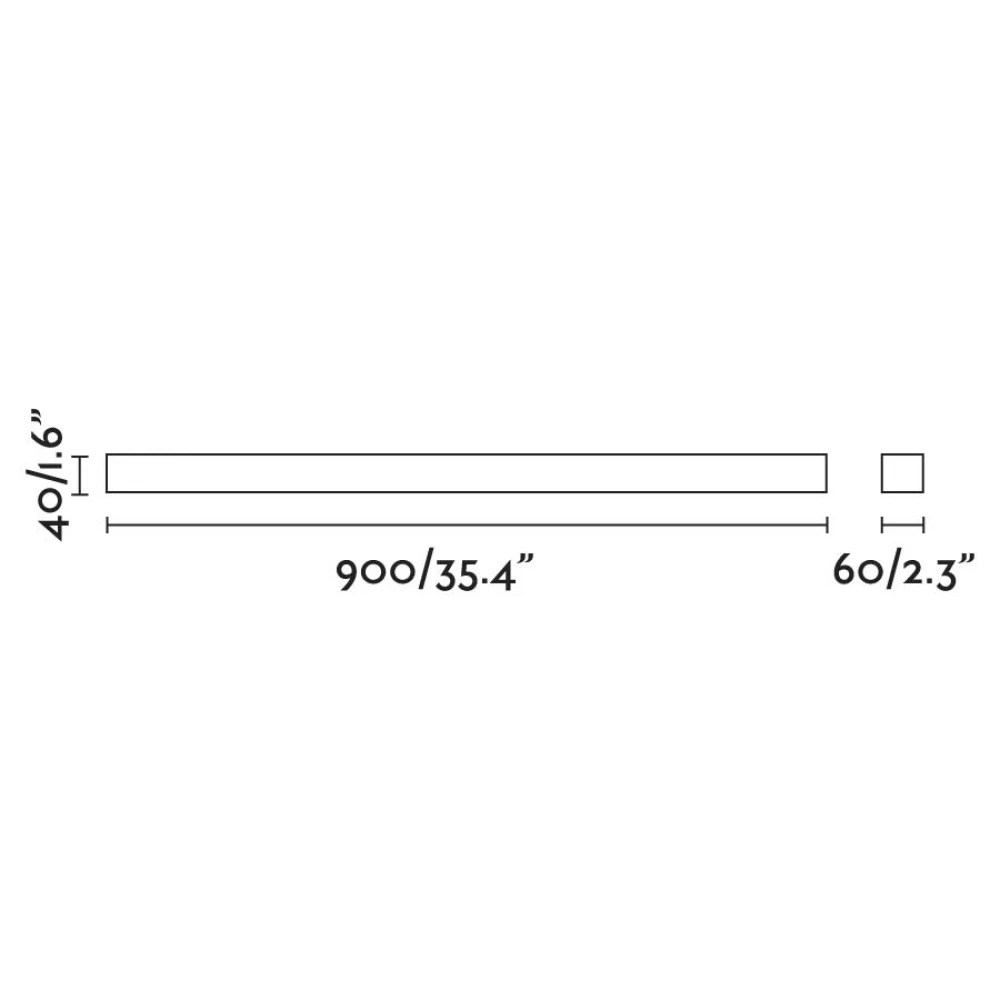 LED Φωτιστικό Μπάνιου Χρώμιο 18W IP44 NILO 900 - FARO
