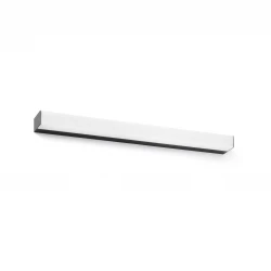 LED Φωτιστικό Μπάνιου Μαύρο 12W IP44 NILO 600 - FARO