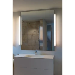 LED Φωτιστικό Μπάνιου Χρώμιο 18W IP44 NILO 900 - FARO