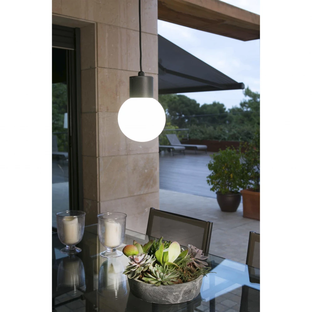 Κρεμαστό Φωτιστικό Με Γυαλί MOON - IP44 14cm FARO