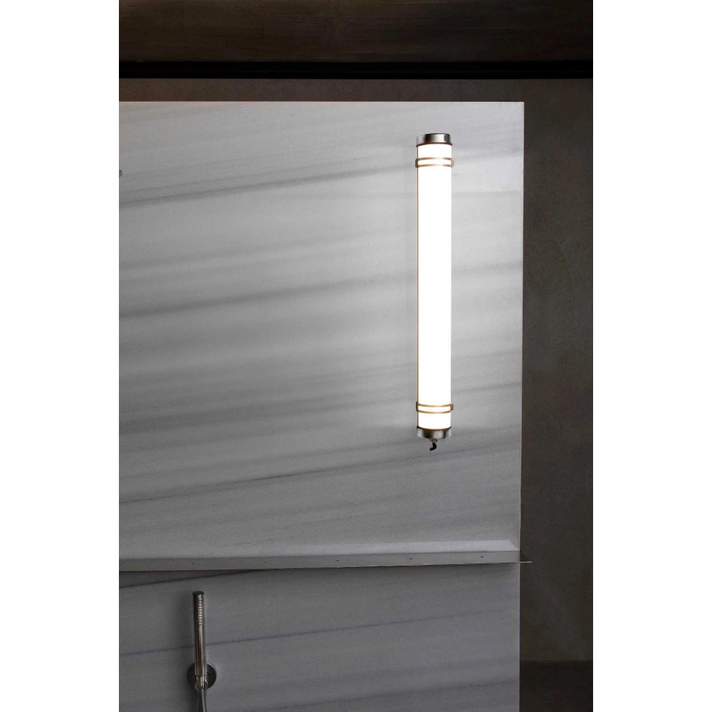 LED Φωτιστικό Τοίχου Χρώμιο 60cm 20W IP66 SCUBA 600 - FARO