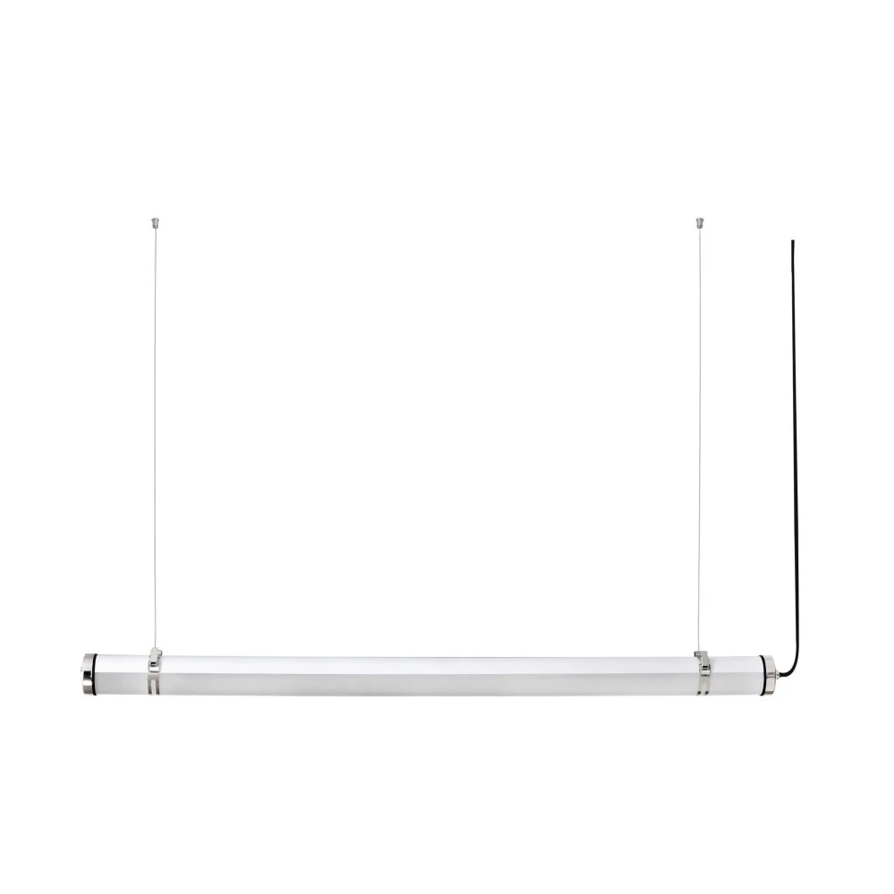 LED Φωτιστικό Οροφής Χρώμιο 120cm 36W IP66 SCUBA 1200 - FARO