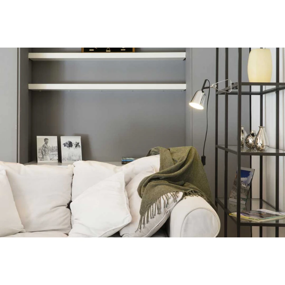 Φωτιστικό Με Κλιπ Σε Μαύρο Χρώμα 1x E14 STUDIO - FARO