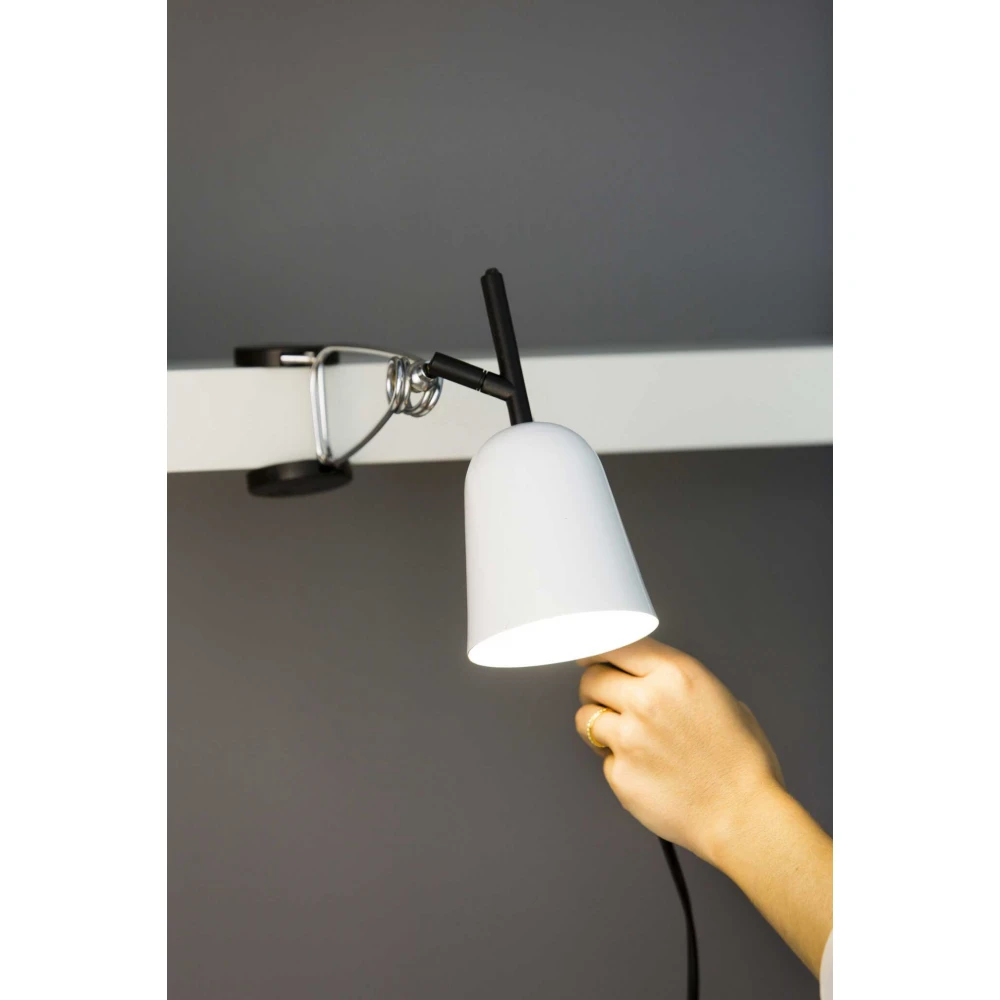 Φωτιστικό Με Κλιπ Σε Μαύρο Χρώμα 1x E14 STUDIO - FARO