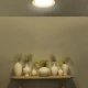 LED Πλαφονιέρα Από Ξύλο Λευκή 24W TENDER FARO