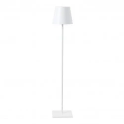 LED Φωτιστικό Δαπέδου Εξωτερικού Χώρου Λευκό Portable 150cm 5W IP54 TOC FARO