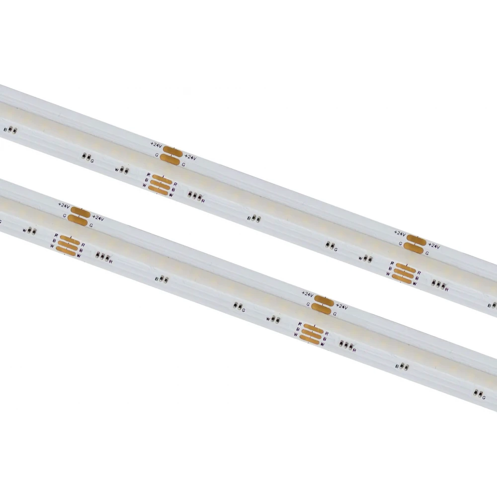 Ταινία LED COB 24V 16W RGB + 4000K IP20 690lm 12mm 10 μέτρα - Fose