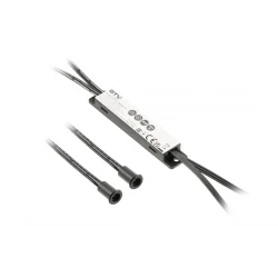 MIKRO Touchless Switch Contact Switch 36-60W DC12-24V Μαύρο 2 αισθητήρες - Ιδανικό για ντουλάπες