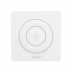 Τηλεχειριστήριο τοίχου MONO/CCT CR2032 K3P με περιστροφική ρόδα Λευκό - MiBoxer