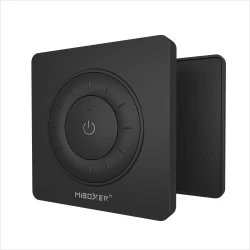Τηλεχειριστήριο τοίχου MONO/CCT CR2032 K3P με περιστροφική ρόδα Μαύρο - MiBoxer