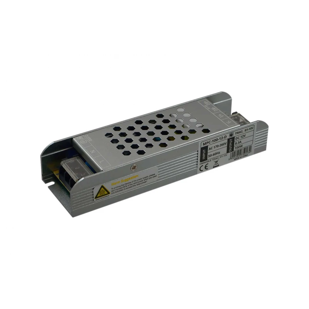 Σταθερή τάση Τροφοδοτικό 24V 100W Δυνατότητα ρύθμισης TRIAC, 0/1-10V - Fose