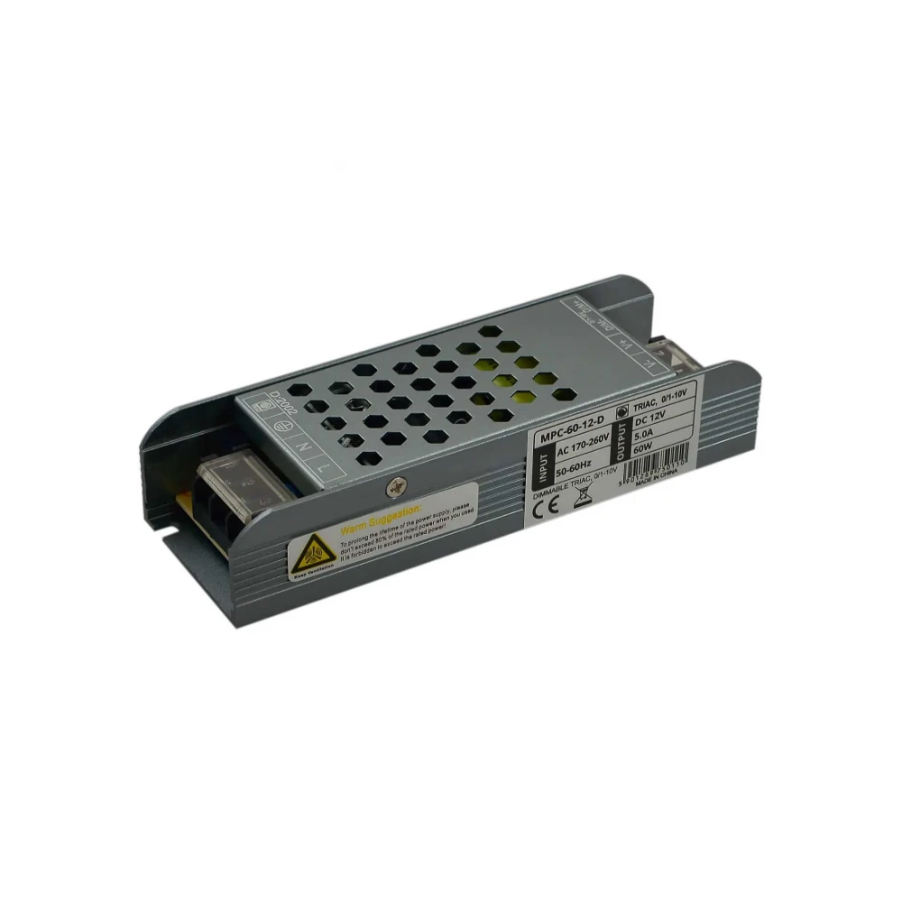 Σταθερή τάση Τροφοδοτικό 24V 60W Ρυθμιζόμενο TRIAC, 0/1-10V - Fose