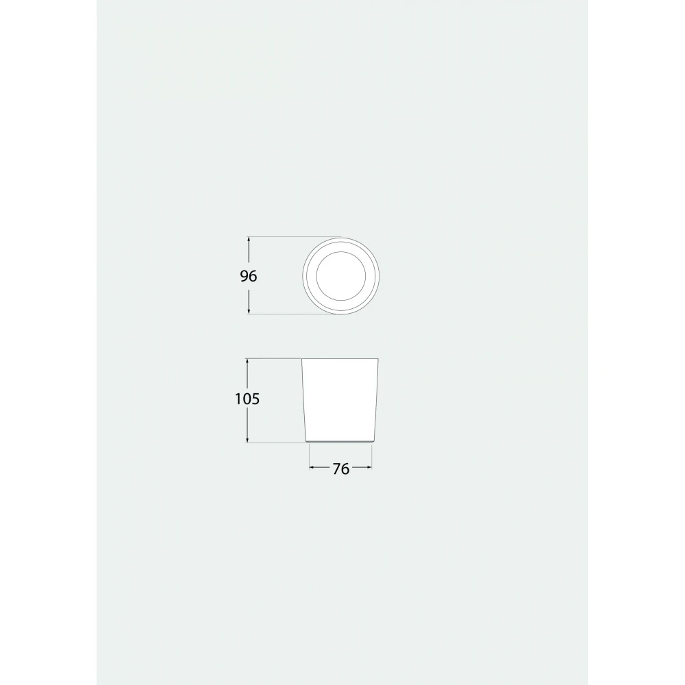 LIVIA 90 GREY ΟΡΟΦΗΣ 1 X GU10 2,9W CCT FUMAGALLI