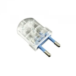 Φις αρσενικό 2P 10Α ευθείας διάφανο AZZURA ARDITI