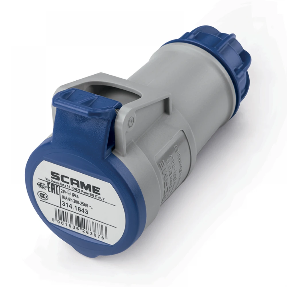 Φις θηλυκό 3x16A 6h IP44 SCAME