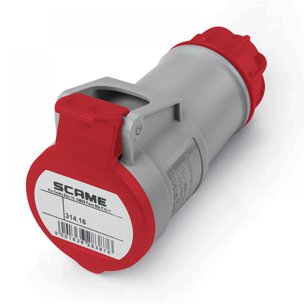 Φις θηλυκό 5x16A 6h IP44 SCAME