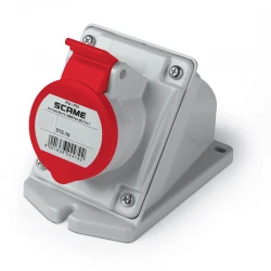 Πρίζα θηλυκή επίτοιχη 5x16A 6h IP44 SCAME