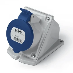 Πρίζα θηλυκή επίτοιχη 3x32A 6h IP44 SCAME