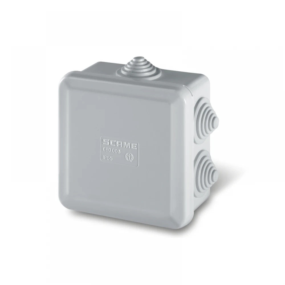 Κουτί διακλάδωσης 80x80x40mm IP55 SCAME