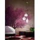 Κρεμαστό Φωτιστικό Μονόφωτο από Γυαλί Και Μέταλλο - Λευκό Οπάλ D18cm 1xE27 CLEOFE S12 - GEA LUCE