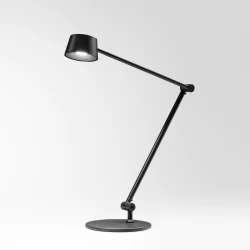 LED Επιτραπέζιο Φωτιστικό Από Αλουμινίο Σε Μαύρο Χρώμα 6W CRI90 Dimmable EFIRA - GEA LUCE