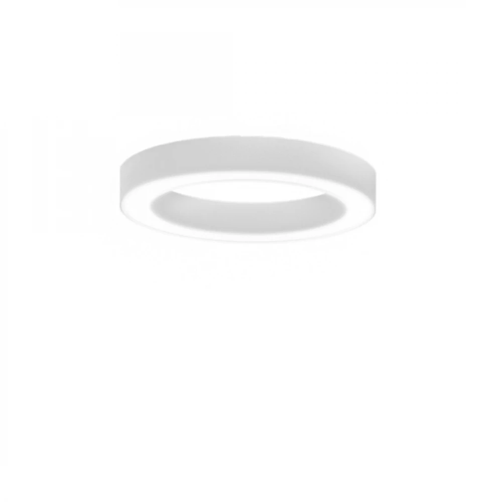 LED Πλαφονιέρα Αλουμινίου Στρογγυλή Λευκή 60cm 50W FLOR - GEA LUCE