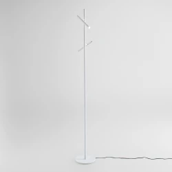 LED Φωτιστικό Δαπέδου Από Αλουμινίο Σε Λευκό Χρώμα 10.8W CRI90 Dimmable GPIB40 - GEA LUCE