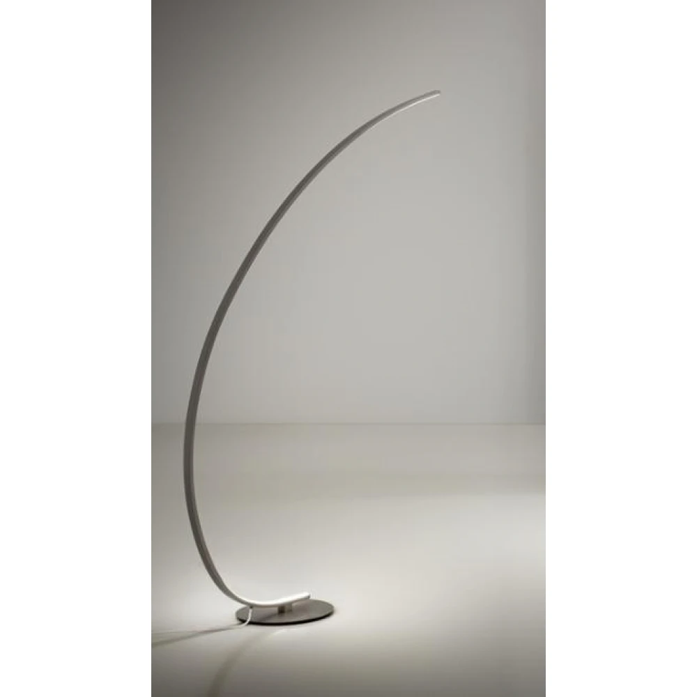 LED Φωτιστικό Δαπέδου Αλουμινίο Σε Τιτάνιο 30W Dimmable IOLE - GEA LUCE