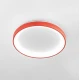 LED Πλαφονιέρα Αλουμινίου Στρογγυλή Terracotta 58cm 50W KRIZIA P/G - GEA LUCE