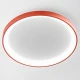 LED Πλαφονιέρα Αλουμινίου Στρογγυλή Terracotta 78cm 60W KRIZIA P/S - GEA LUCE