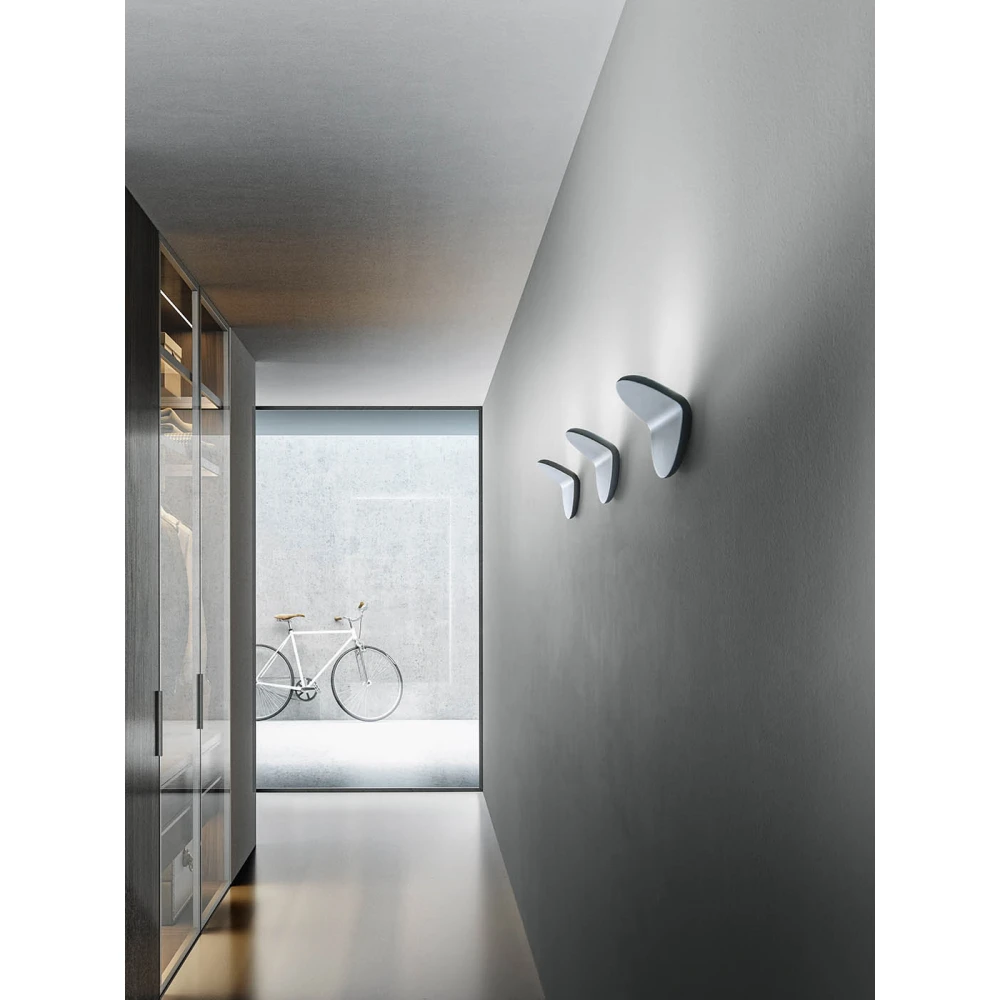 LED Φωτιστικό Τοίχου Αλουμινίου Λευκό 20W PLUG - GEA LUCE