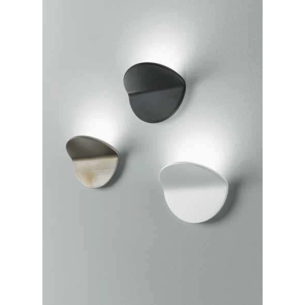 LED Φωτιστικό Τοίχου Αλουμινίου Μαύρο 20W PLUG - GEA LUCE