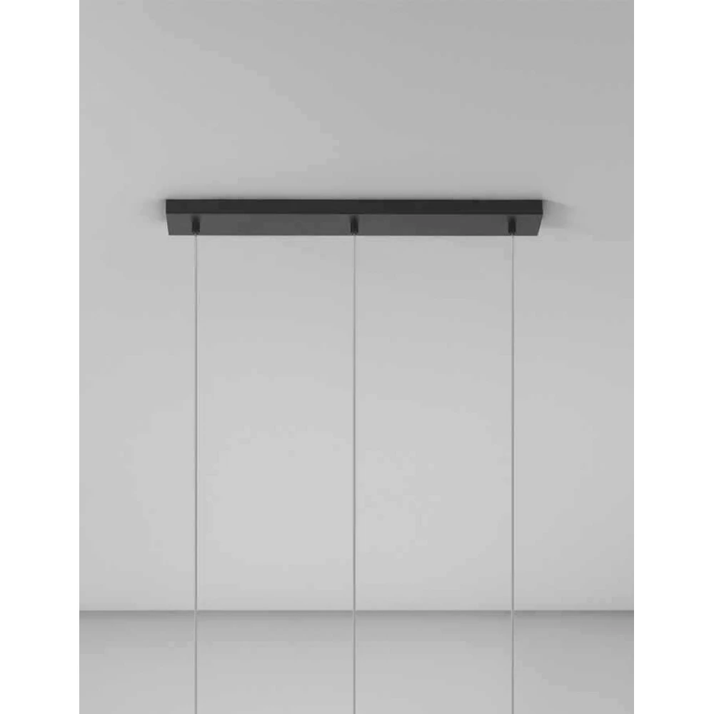 Κρεμαστό Φωτιστικό Πολύφωτο Από Γυαλί Σε Διάφορες Αποχρώσεις - Σε Τρίφωτη Ράγα 3xE27 NUMA - GEA LUCE