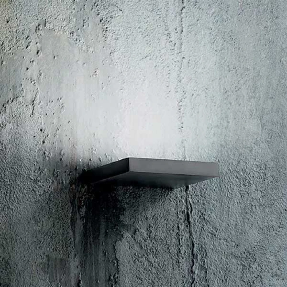 LED Φωτιστικό Τοίχου Μεταλλικό Τιτάνιο 18cm 15W YOANA - GEA LUCE