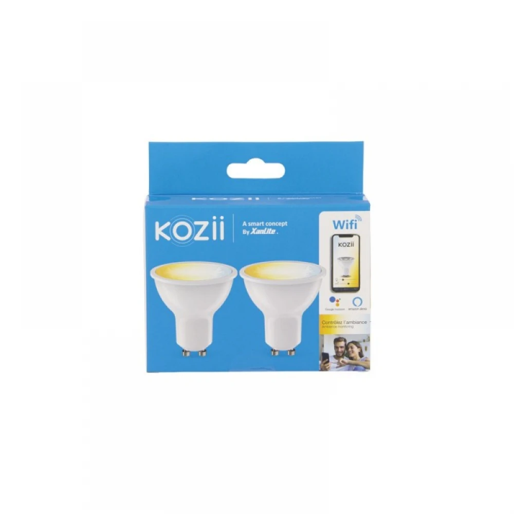 Λαμπτήρας KOZII PACK 2 SMART BULB SMD 5W 345LM SPOTLIGHTS CCT - Xanlite