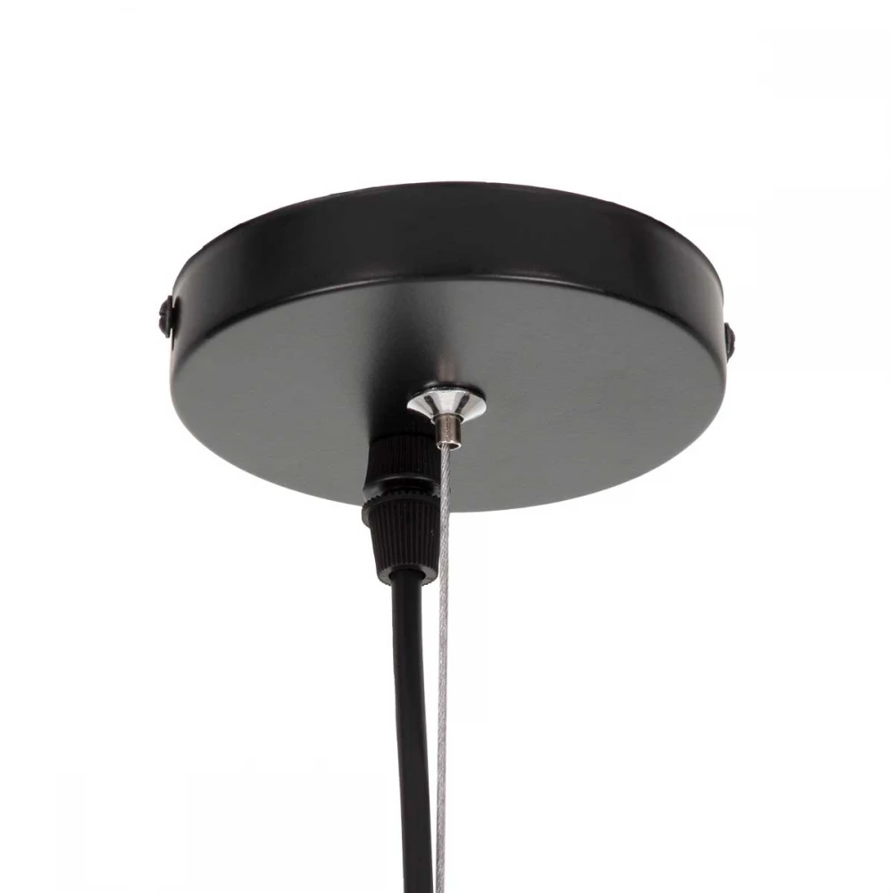 Μοντέρνο Κρεμαστό Φωτιστικό Οροφής Μονόφωτο Λευκό Γυάλινο Φ24 x Υ35cm FREYA