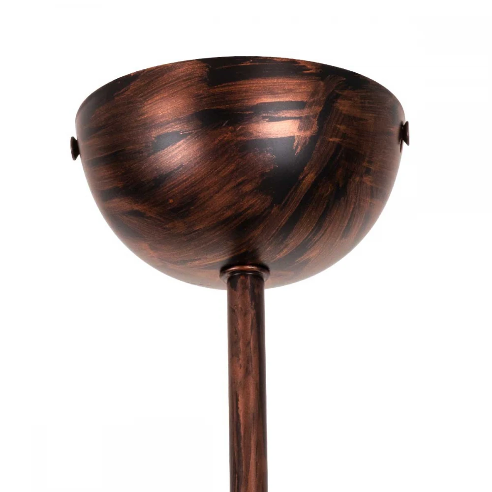 Μοντέρνο Φωτιστικό Οροφής Τρίφωτο Χάλκινο Μεταλλικό Πλέγμα Φ42 x Y60cm ASPECT