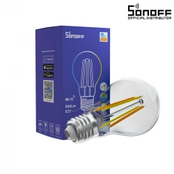 SONOFF B02-F-A60-R2 - Wi-Fi Smart LED Filament Bulb E27 A60 7W 806lm AC 220-240V CCT Change from 2200K to 6500K Dimmable