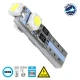 Λάμπα Αυτοκινήτου T5 3rd Generation Can-Bus LED 3 SMD 1210 0.6W 120lm 360° DC 12V IP20 Ψυχρό Λευκό 6000K - GloboStar