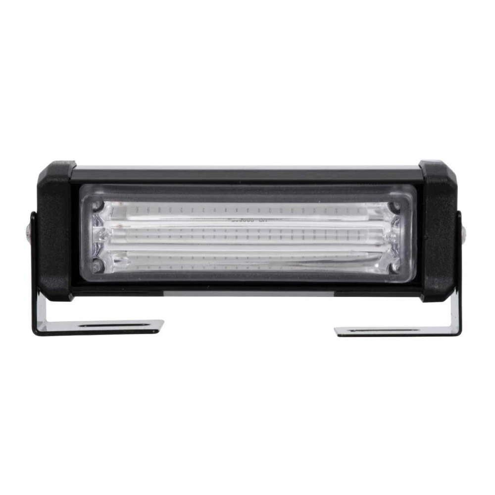 PRO Series ΣΕΤ 4 x Μπάρες Σήμανσης Οχήματος Αστυνομίας για Αυτοκίνητα & Φορτηγά 13 Προγραμμάτων Φωτισμού STROBE LED CREE CXB COB 36W DC 10-30V Αδιάβροχο IP65 Μπλε GloboStar