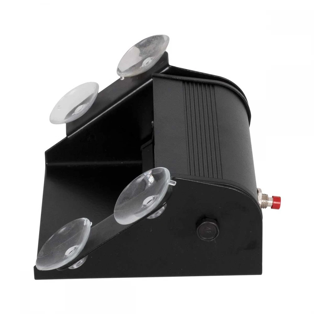 PRO Series Μπάρα Σήμανσης με Βεντούζες Στήριξης για Παρμπρίζ Οχήματος Οδικής Βοήθειας για Αυτοκίνητα & Φορτηγά 9 Προγραμμάτων Φωτισμού STROBE LED SMD 4W DC 10-30V IP20 Πορτοκαλί Globostar